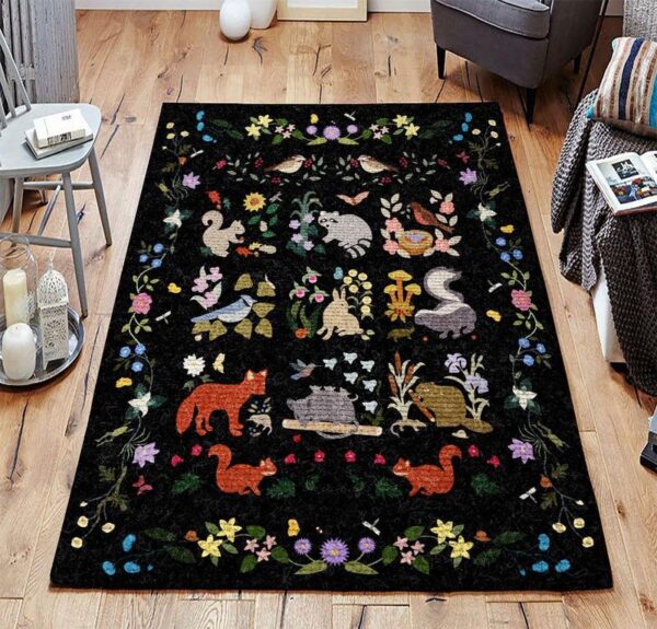 animal 9 rug living room area rug home decor