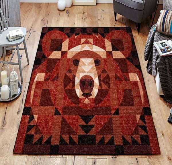 bear 2 area rug living room rug home decor