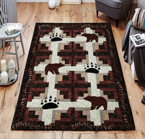 bear 3 rug living room rug home decor