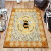 bee 3 rug living room area rug home decor