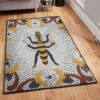 bee bedroom rugs bee rug area rug home decor