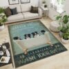 border collie area rug living room rug bedroom living room decor home decor