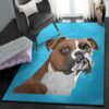 boxer dog large living room rugs boxer dog rug home decor