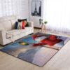 christmas cute snowman area rug living room carpet rug rectangle carpet floor decor home decor