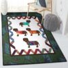 dachshund dog 2 carpets for living room dachshund rug home decor