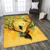 deer 11 rug living room area rug home decor