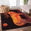 deer 17 rug living room area rug home decor