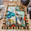 deer 6 rug living room rug home decor