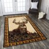 deer 7 rug living room rug home decor