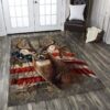 deer hunting area rug living room carpet rug rectangle carpet floor decor home decor