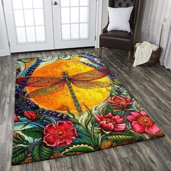 dragonfly 8 rug living room rug home decor