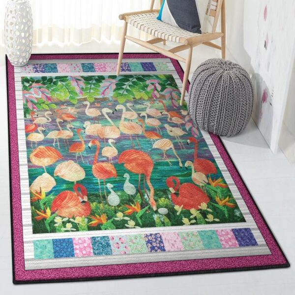 flamingo lover large area rugs flamingo rug home decor