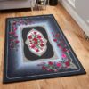 flower cool rugs rose flower rug home decor