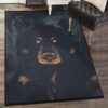 grizzly bear living room rugs black bear rug home decor