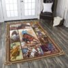 horse 7 rug living room rug home decor