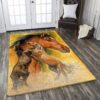 horse 8 area rug living room rug home decor