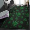 leaves cool rugs pot leaf pattern rug home decor