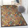 patchwork art living room rugs bohemian patchwork rug home decor