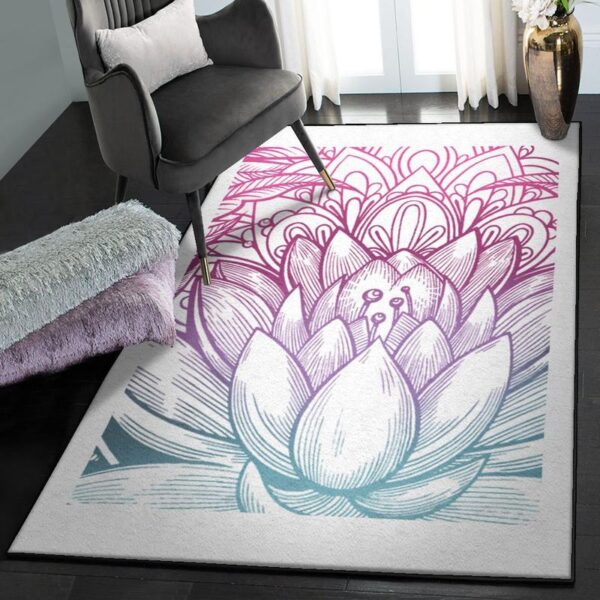 sacred lotus cool rugs bright lotus home decor