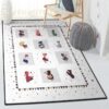 sewing modern rugs sunbonnet sue rug home decor