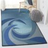 surf modern rugs waves rug home decor