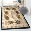 turtle living room rug turtle rug home decor