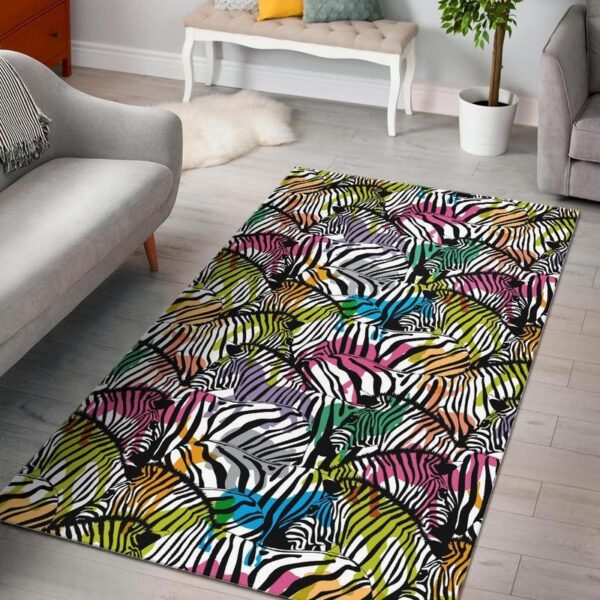 zebra rug living room rug home decor